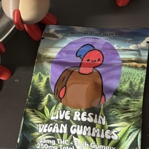 turtle live resin vegan gummies