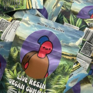 turtle live resin vegan gummies
